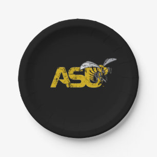 ASU Hornet Mark Paper Plates