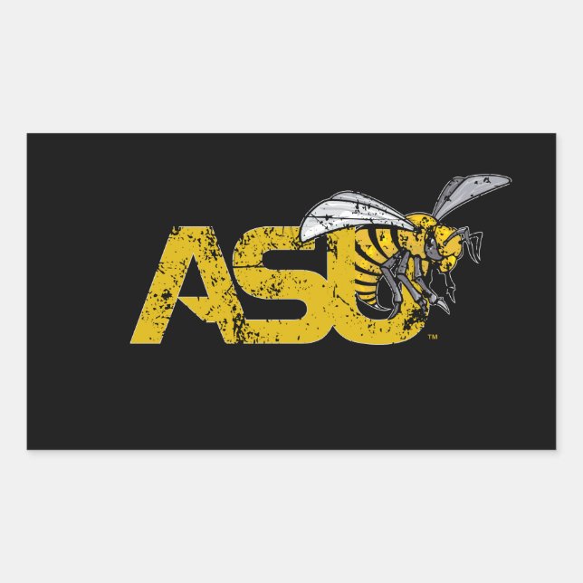 ASU Hornet Mark Rectangular Sticker (Front)