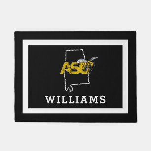 ASU Hornet Mark State Love Doormat
