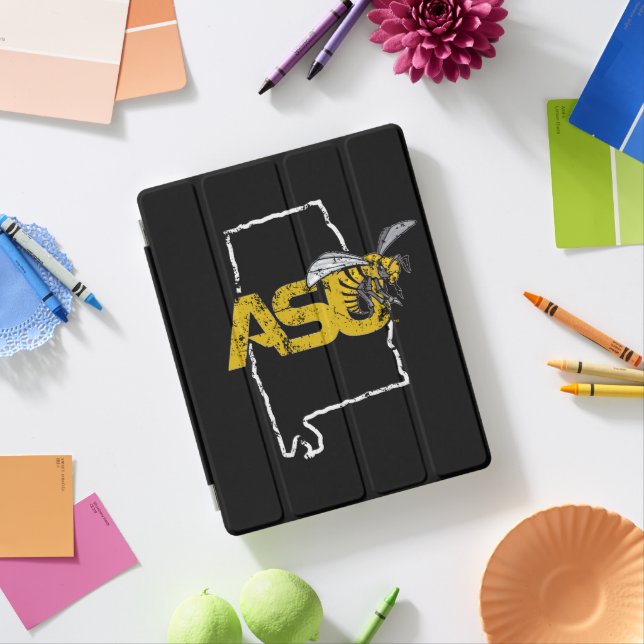 ASU Hornet Mark State Love iPad Smart Cover (In Situ)