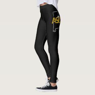 ASU Hornet Mark State Love Leggings