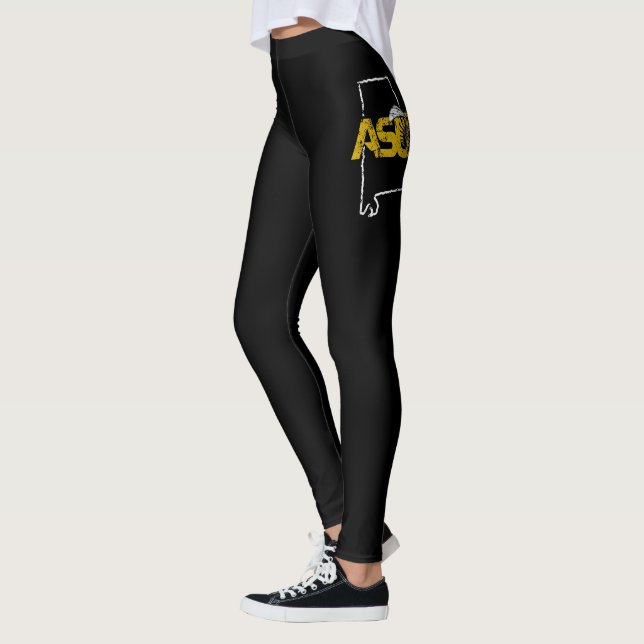 ASU Hornet Mark State Love Leggings (Left)