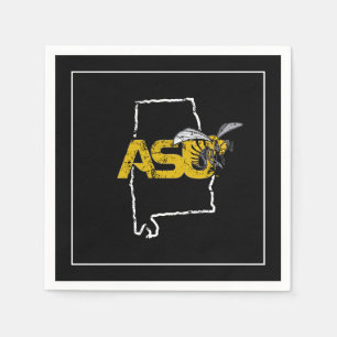ASU Hornet Mark State Love Napkins