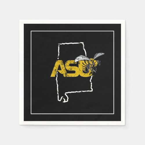 ASU Hornet Mark State Love Napkins