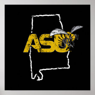 ASU Hornet Mark State Love Poster