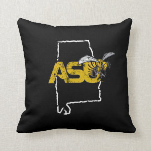 ASU Hornet Mark State Love Throw Pillow