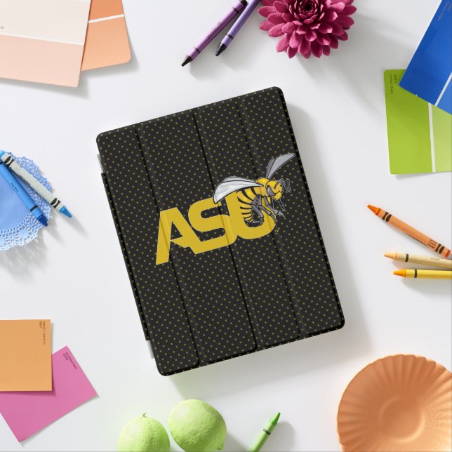 ASU Hornet Polka Dot Pattern iPad Smart Cover (In Situ)