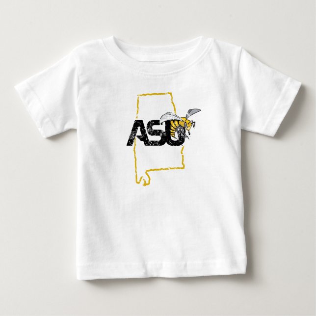 ASU Hornet State Love Baby T-Shirt (Front)