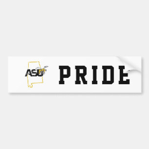 ASU Hornet State Love Bumper Sticker