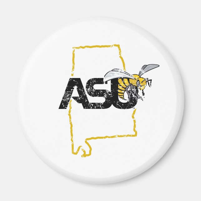 ASU Hornet State Love Magnet (Front)