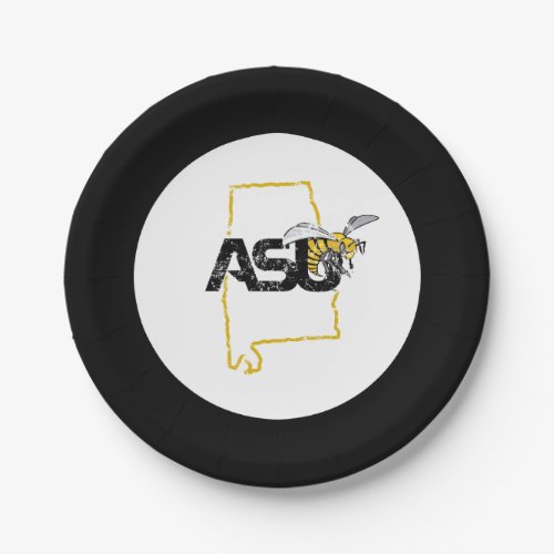 ASU Hornet State Love Paper Plates