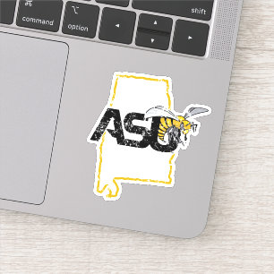 ASU Hornet State Love Sticker