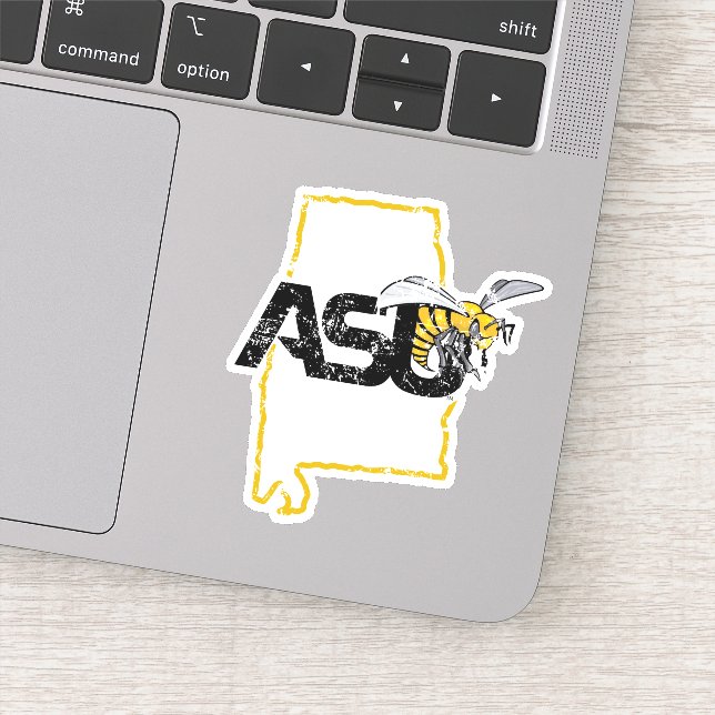ASU Hornet State Love Sticker (Detail)