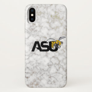 ASU Hornet White Marble iPhone X Case