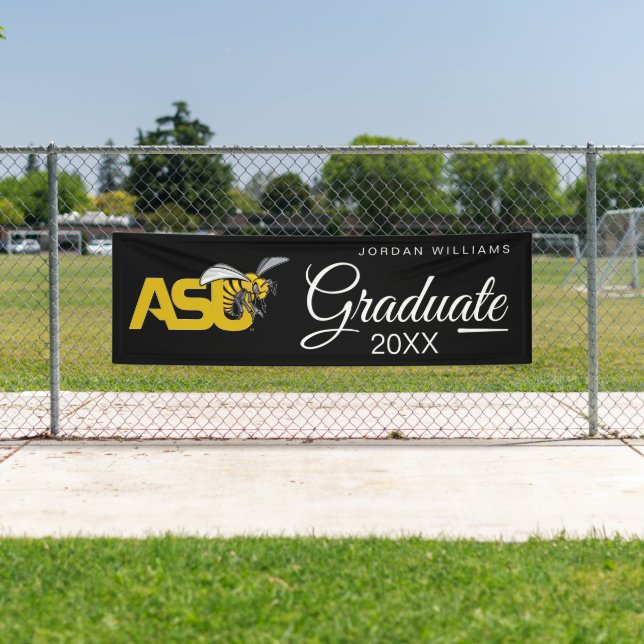 ASU Hornets | Graduate of Alabama State University Banner (Insitu)