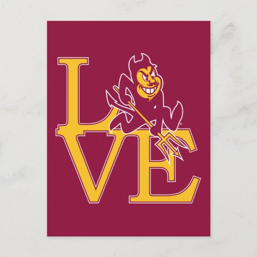 ASU Love Postcard