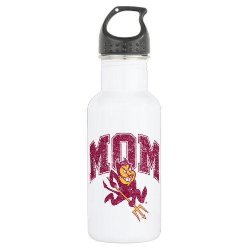 ASU Mom  Distressed Water Bottle