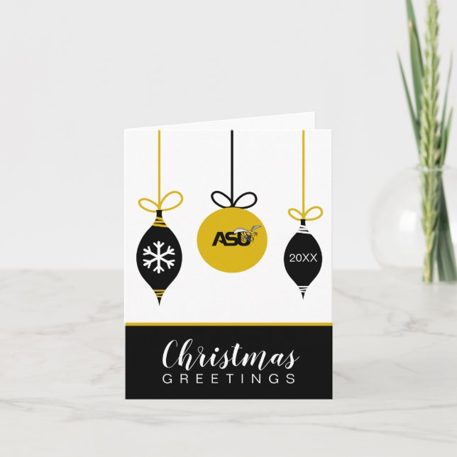 ASU Ornament Holiday Card (Front)