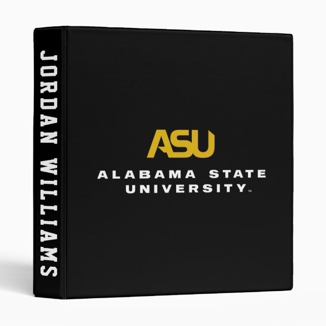ASU Signature Mark 3 Ring Binder (Front/Spine)