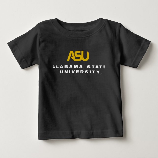 ASU Signature Mark Baby T-Shirt (Front)