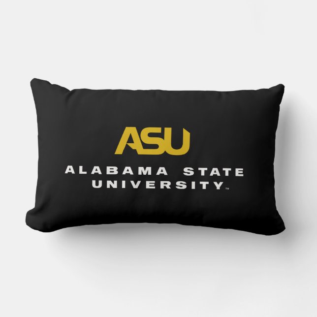 ASU Signature Mark Lumbar Pillow (Front)