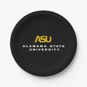 ASU Signature Mark Paper Plates