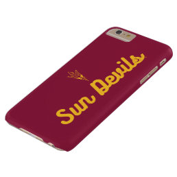 ASU | Vintage Script Logo Barely There iPhone 6 Plus Case