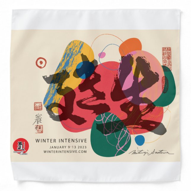 ASU Winter Intensive Bandana (Front)