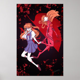 Asuka Langley Soryu Poster