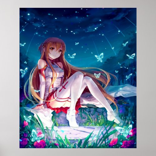 Asuna _ Sword Art Online Poster
