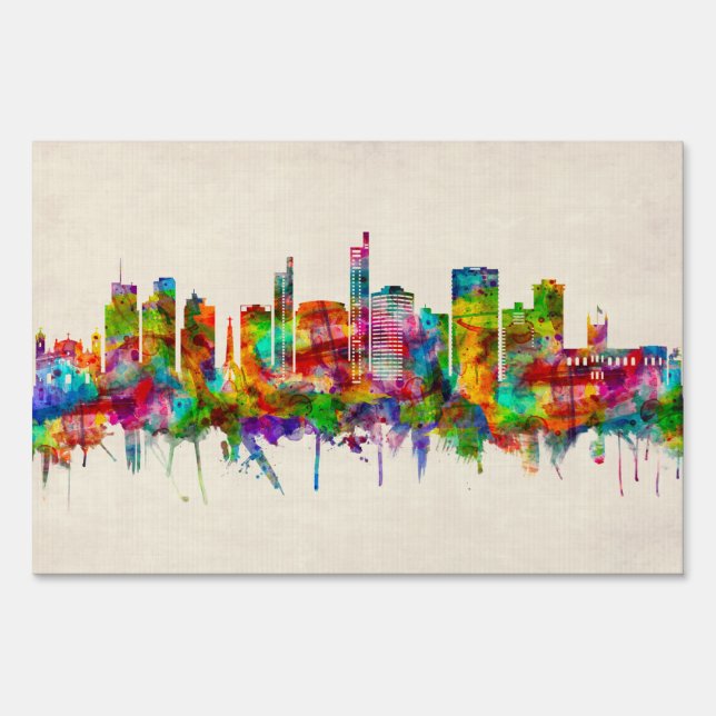 Asuncion Paraguay Skyline Sign (Front)