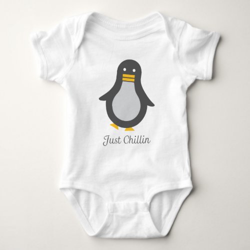 Asv Penguin Baby Bodysuit