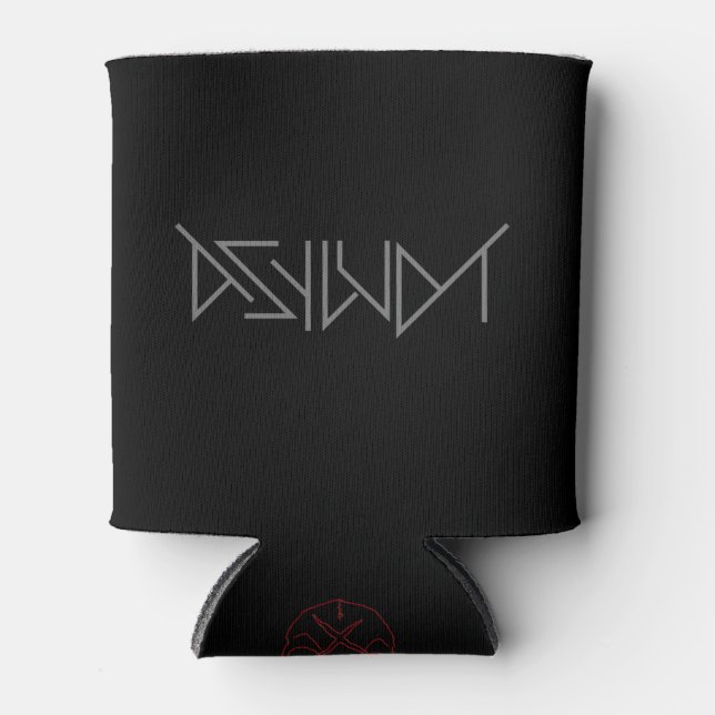 Asylum Can Cooler (Front)