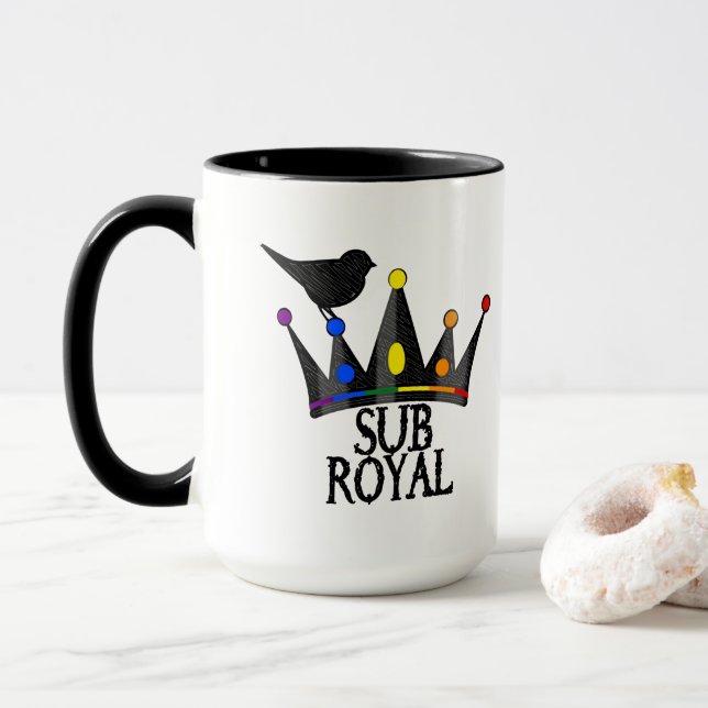 Asylum Fight Club: Little Bird Forevermore Mug (With Donut)