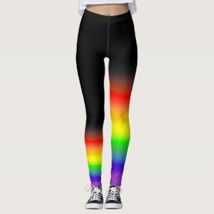 Love Rainbow Leggings for Women LGBTQ Gifts Equality Gay Pride Womens Tights