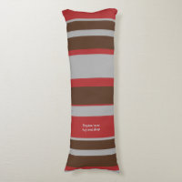 Asymmetric Stripes Horizontal Lines Gray Red Brown