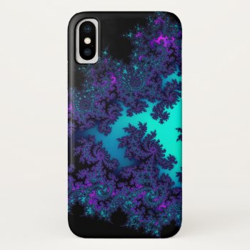 Asymmetrical Fractal Lace Design Iphone 6 Case by Skinssity at Zazzle
