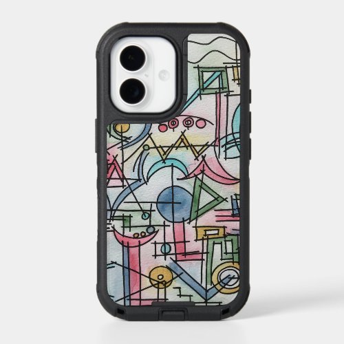 Asymmetry-Hand Painted Abstract Watercolor Art iPhone 17 Case