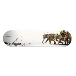 Asymmetry skateboard deck