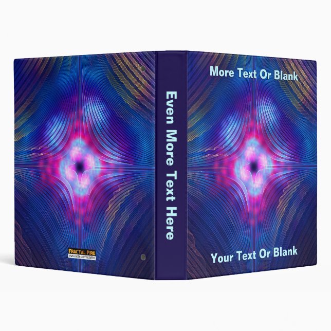 Asymptotic Groove 3 Ring Binder (Background)