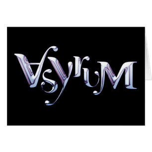 asyrum liquid text