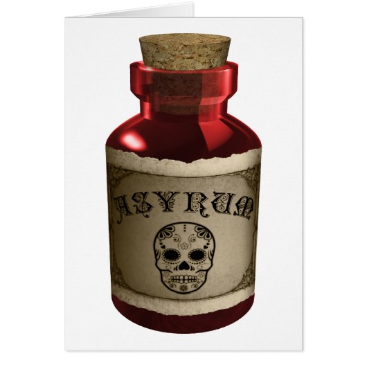 asyrum poison blood cards (Front)