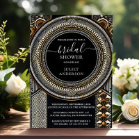 At African Brown Traditional Nigeria Bridal Shower