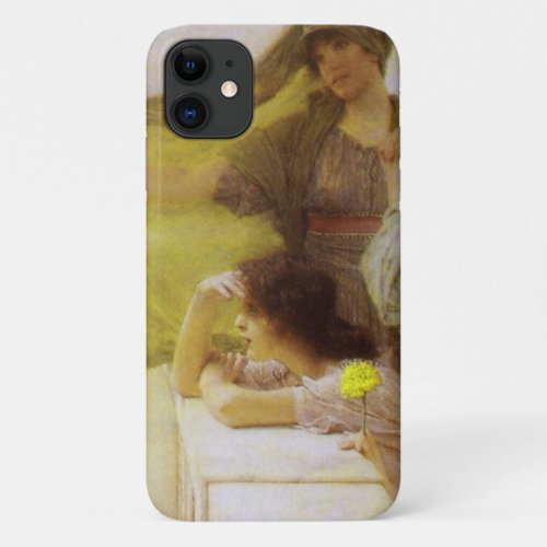 At Aphrodites Cradle by Sir Lawrence Alma Tadema iPhone 11 Case