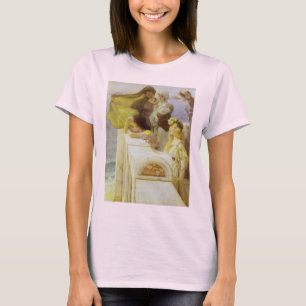 At Aphrodite's Cradle by Sir Lawrence Alma Tadema T-Shirt