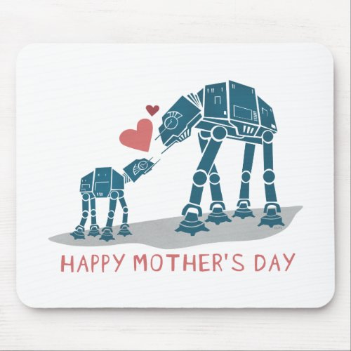 AT_AT Happy Mothers Day Mouse Pad