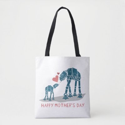 AT-AT Happy Mother's Day Tote Bag