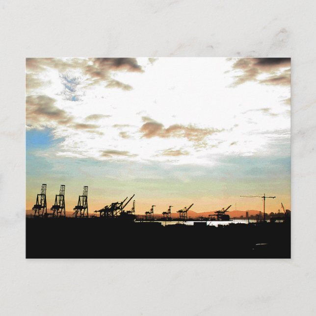 AT-AT Invasion of Oakland Postcard (Front)