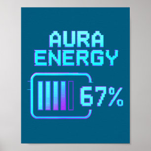 At Aura Energy 67 Six Seven Poster
