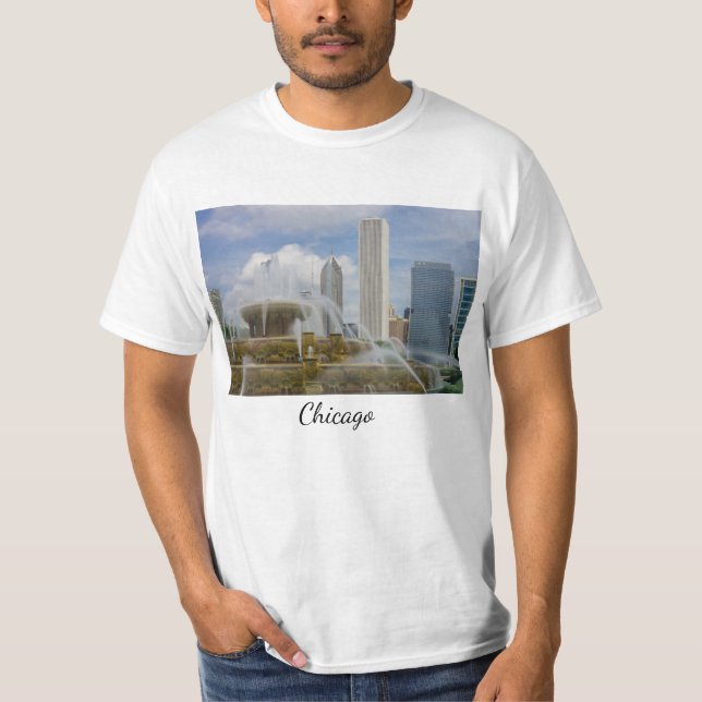 At Buckingham Fountain T-Shirt (Front)